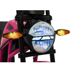 Elektrická motorka SUPERMOTO 24V - ružová